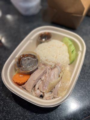 Hainan Steamed Chicken Rice