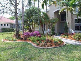 Front yard planting bed adds color and curb appeal!