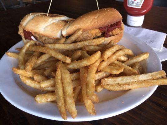 Chicken Parmesan Sandwich