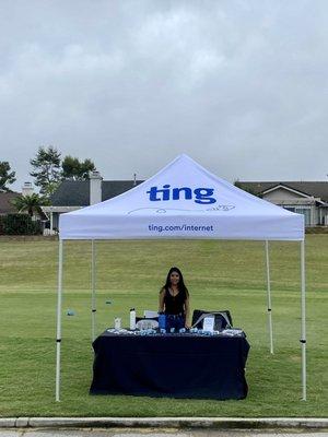 Ting Fiber Internet supporting community events in Solana Beach!