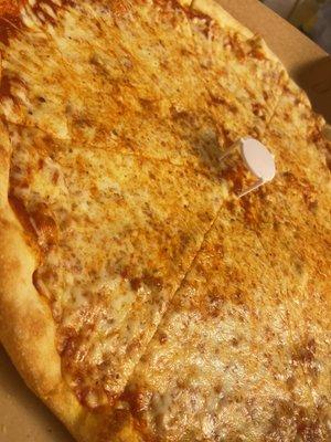 Large Plain Cheese Pizza