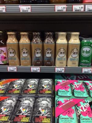 Grumpy cat iced coffee drinks!