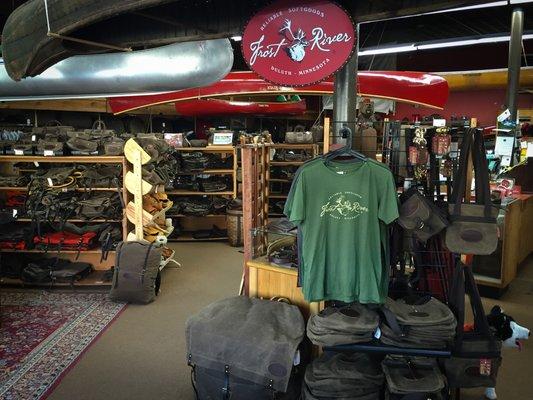 Packs, bags, shirts and more, all made in USA at Frost River.