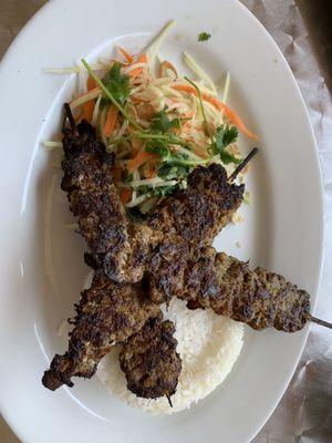 Lemongrass Beef Satay