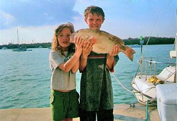 Fishers of all ages can catch something on our fishing charter in the Florida Keys!