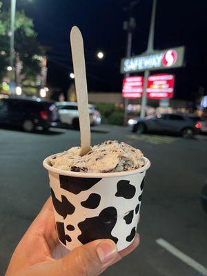 Cookies n cream double scoop