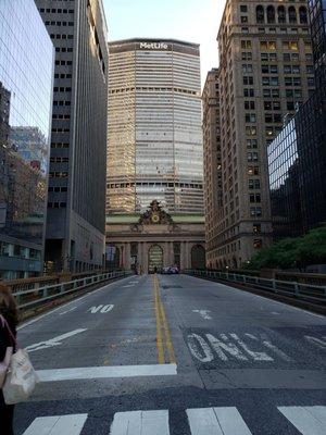 Park Avenue  Viaduct south of Grand Central  Station