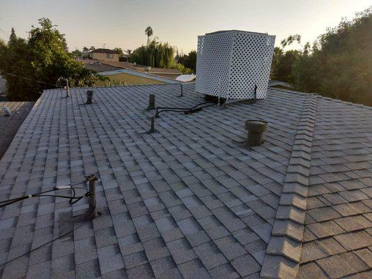 New roof by Best Roofing Solution, Roofing Contractor, Roof Repair in Los Angeles, ca and Orange County, CA