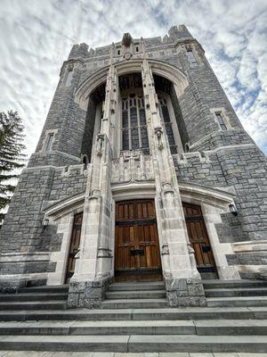 Church entrance.