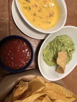 Original Queso and Guacamole