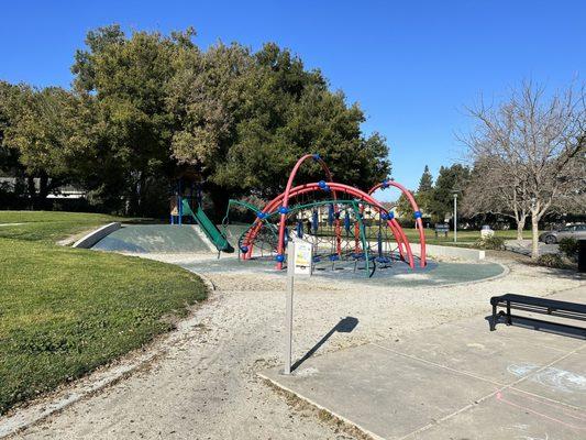 Larger child play structure