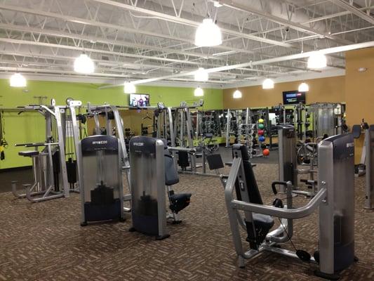 Free Weights, Machines.  Everything you need!