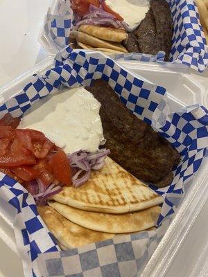 Gyros Plate with fries