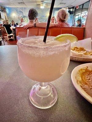 A perfect frozen margarita!!!...