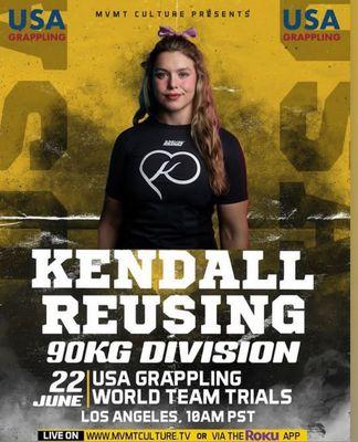 Kendall Reusing USA Gracie Barra