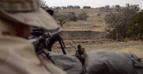 Cool look of our 600 yard range