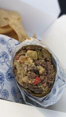 Machaca Burrito