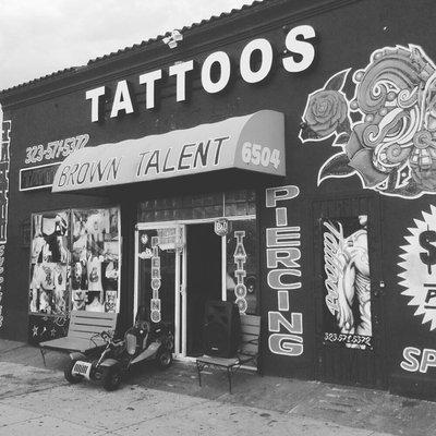 Brown Talent Tattoos