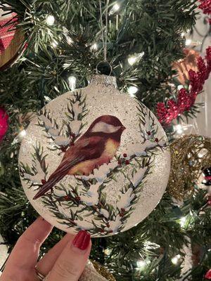 Pretty, vintage ornaments.