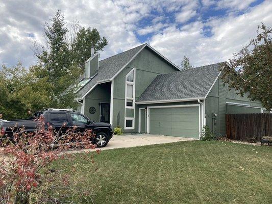 With a sturdy roof overhead, this home blends rustic charm with modern roofing solutions for optimal performance and long-term protection.