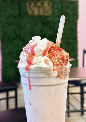 Strawberry shortcake shake