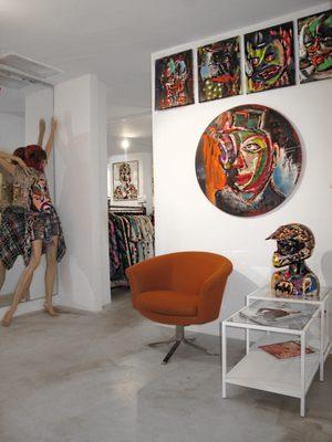 Patricia Field ARTFashion Gallery located at 200 E Broadway, Suite 3D in the Lower East Side NY. One of a kind, hand crafted pieces.