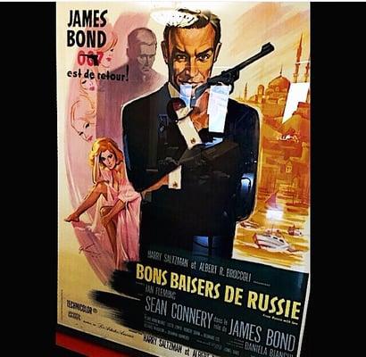 James Bond "To Russia with Love" movie poster