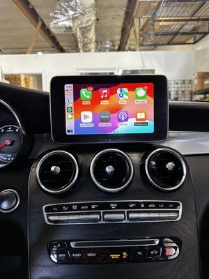 Apple CarPlay & Android Auto for 2019 Mercedes-Benz GLC300