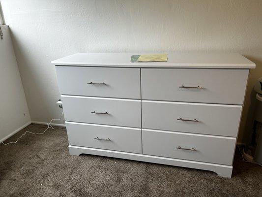 Dresser assembled by Henry! Only took 2 hours