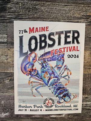 Yearly Lobstah Fest held in Rockland, Maine