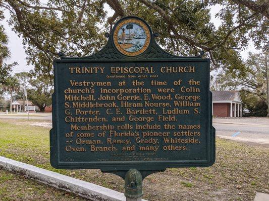 Trinity Episcopal Church, Apalachicola