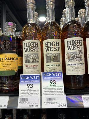 Rating labels for high end liquor