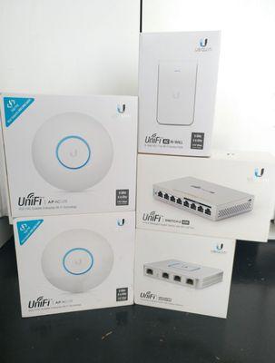 UniFi connected home with more Ubiquiti equipment.