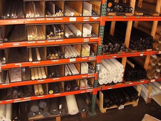 Some of our massive round rod inventory