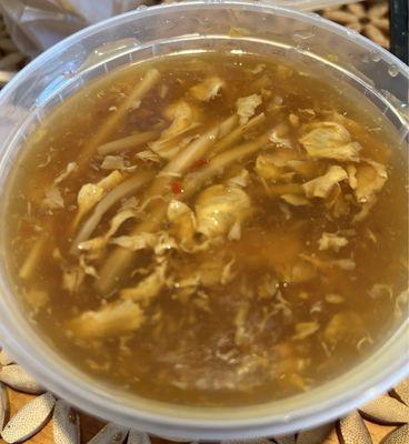 Hot and sour soup ( not good)