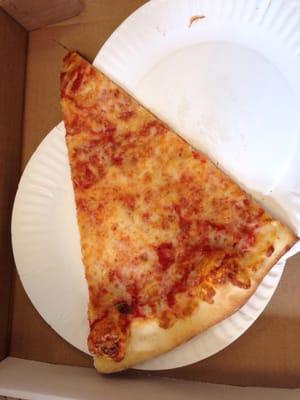 Takeout plain slice