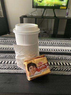 Jasmine Tea, paired with Parle "Parle - G" Gluco Cookies, OG Tea! #wavephistpeace