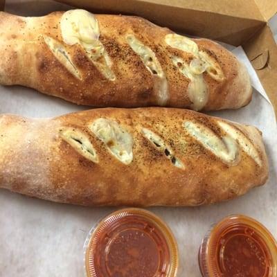 Small steak and special stromboli