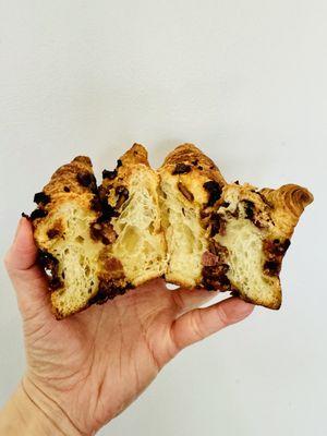 Maple bacon croissant