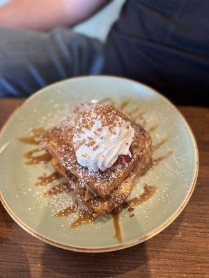 Tres leche french toast