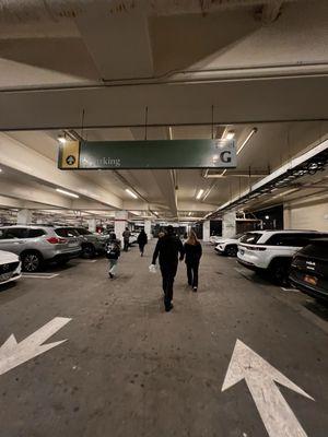 LA Live Parking Garage