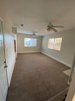 Garage addition area