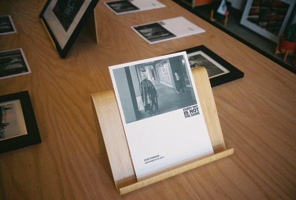 'Everyday is Not the Same' photo gallery & debut zine release by Chip Parker. August, 2023.