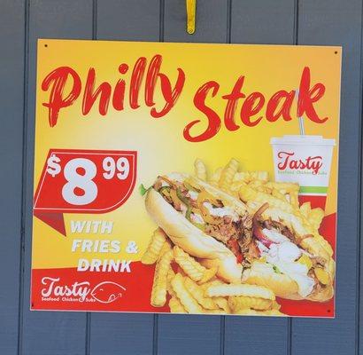 Philly Steak special