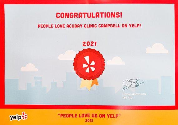 Excited to announce that we are finally 'People Love Us On Yelp' official!