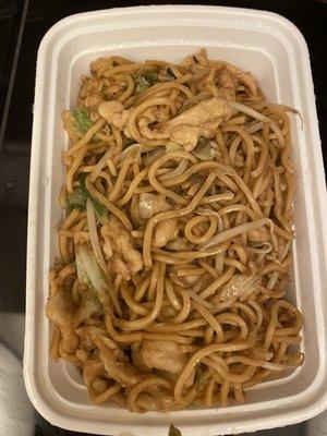 9. Chicken Lo Mein