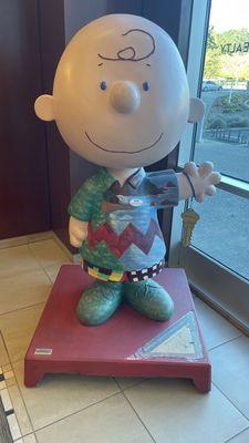 Charlie Brown welcomes you to Fidelity Title.