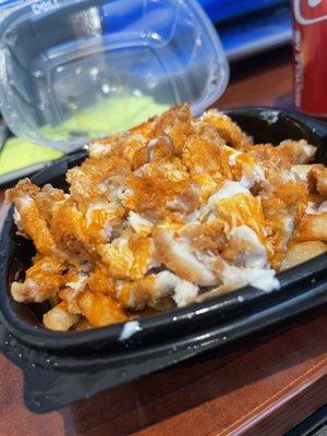 Kikis Fries (with Chicken)