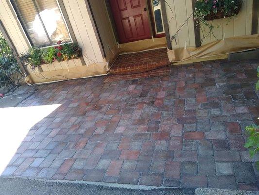 Paver patio