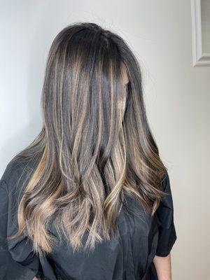 Balayage and cut by Dana